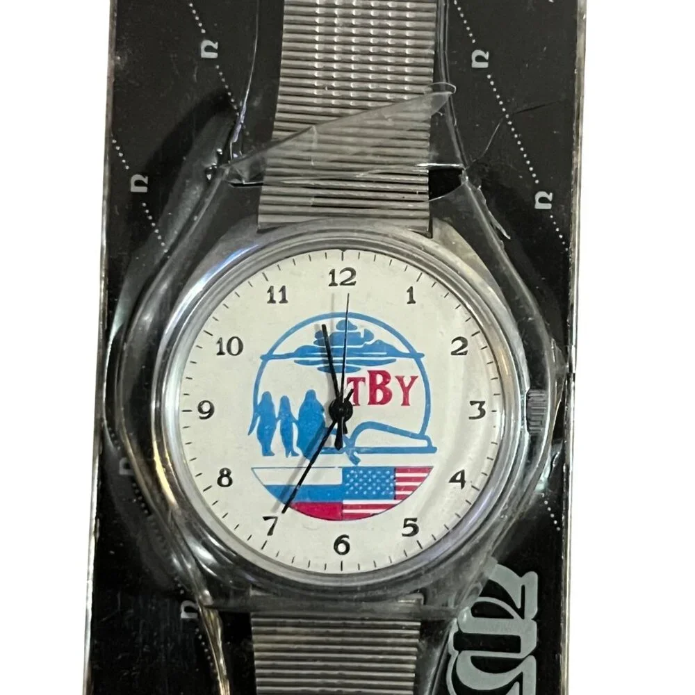 Vintage Raketa Mechanical Watch BY Dial w Papers Not Working Used